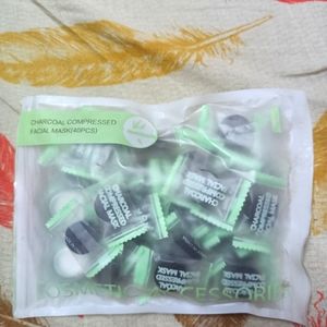 Charcoal compressed masks